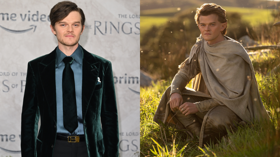 Robert Aramayo, Elrond. Getty Images, Ben Rothstein/Prime Video