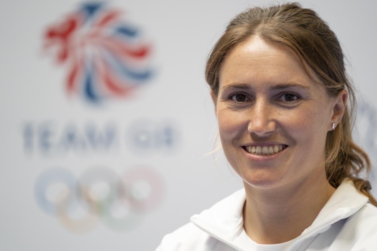 Anna Burnet during the kitting out session for the Tokyo Olympics (Zac Goodwin/PA) (PA Wire)