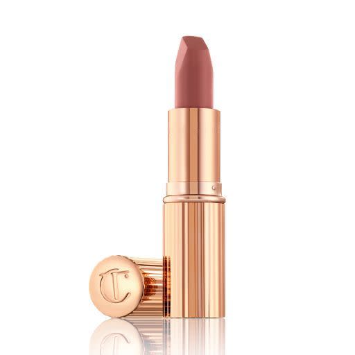 <p><a href="https://go.redirectingat.com?id=74968X1596630&url=https%3A%2F%2Fwww.charlottetilbury.com%2Fus%2Fproduct%2Fmatte-revolution-lipstick-super-model&sref=https%3A%2F%2Fwww.harpersbazaar.com%2Fbeauty%2Fmakeup%2Fa60673209%2Fkate-moss-getting-ready-diary-kings-trust-gala%2F" rel="nofollow noopener" target="_blank" data-ylk="slk:Shop Now;elm:context_link;itc:0;sec:content-canvas" class="link ">Shop Now</a></p><p>The Super Nudes Matte Revolution Lipstick in Supermodel </p><p>us.charlottetilbury.com</p><p>$35.00</p><span class="copyright">Charlotte Tilbury</span>