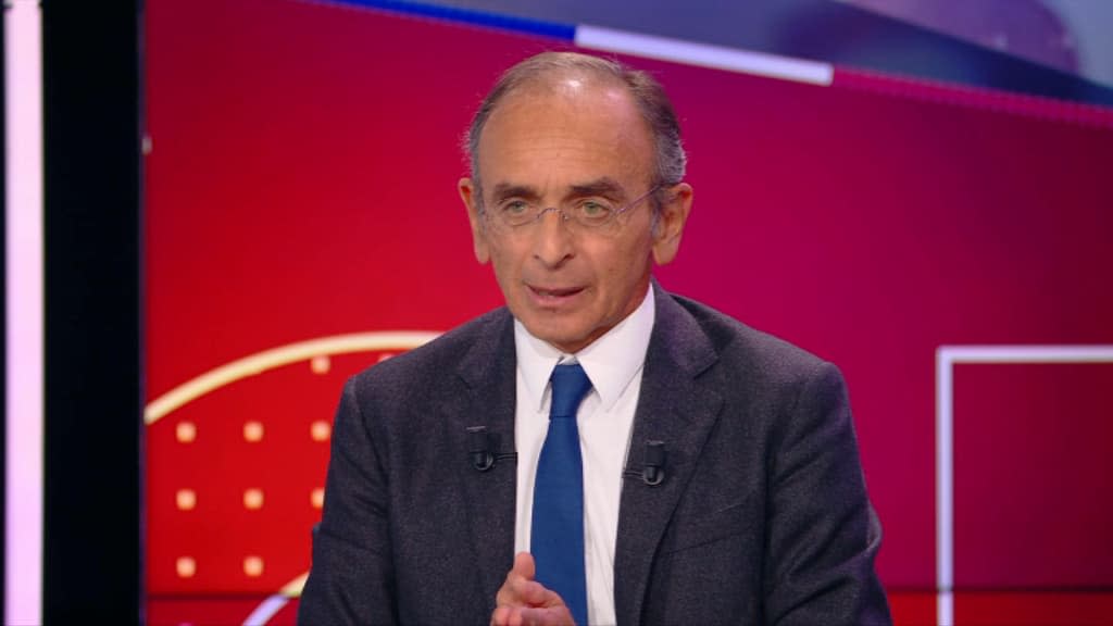Éric Zemmour, candidat à l'élection présidentielle, le 12 janvier 2022 sur BFMTV. - BFMTV