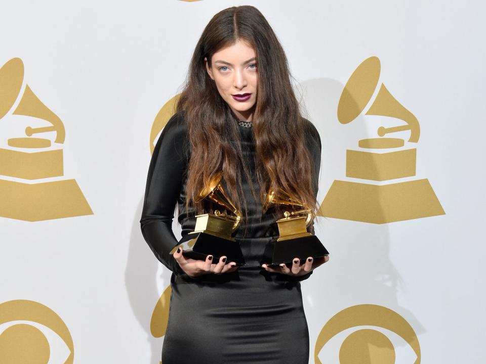 lorde grammys 2014