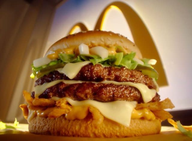 McDonald's Big Arch burger