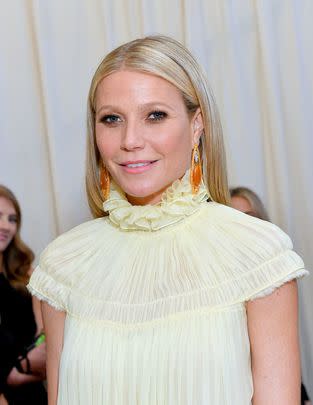 Discussing the potentially harmful side effects of too much sun exposure, such as skin cancer, Paltrow told Cosmopolitan, 