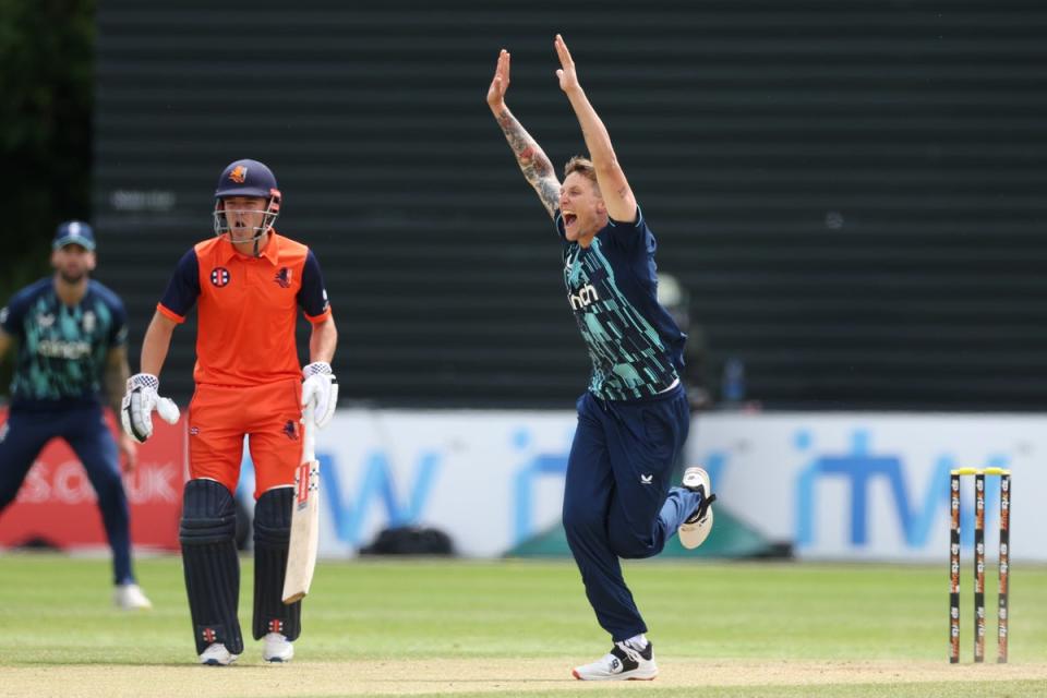 Bryson Carse also impressed during the short three-match ODI tour of the Netherlands (Getty Images)