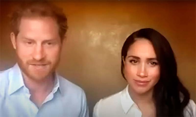 Meghan Markle y el príncipe Harry