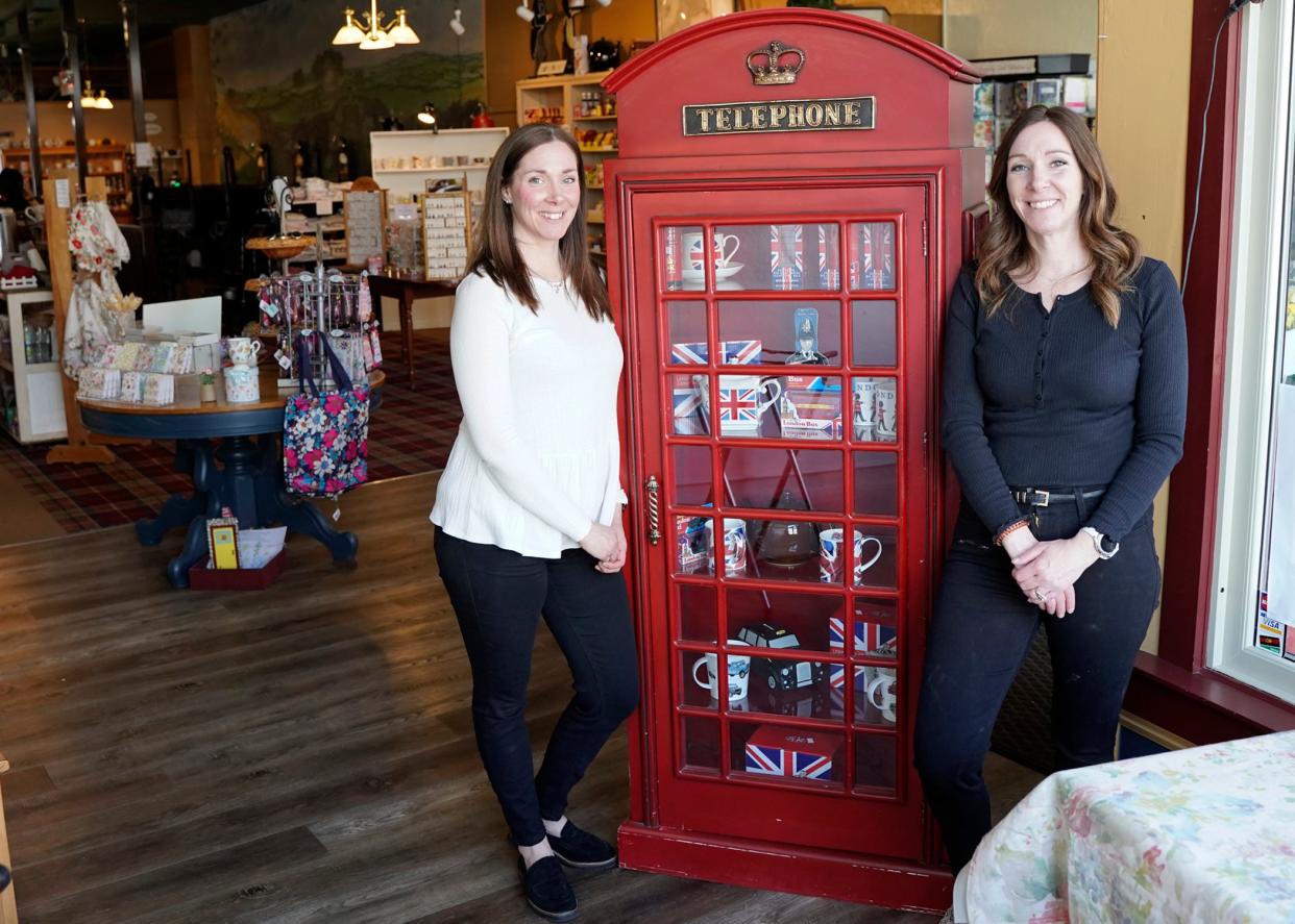 Twin sisters Alice Williams and Gemma Riddle, the owners of the British Tea Garden, are looking forward to celebrating the coronation of King Charles III and his wife, Camilla, as queen consort Saturday with customers by offering a special high tea tiers, integrating some of Charles’ favorites.