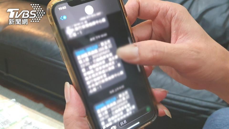 不少民眾領完6000元，立馬收到「111年汽燃費逾期通知」簡訊。（示意圖，與本文無關／TVBS資料畫面）