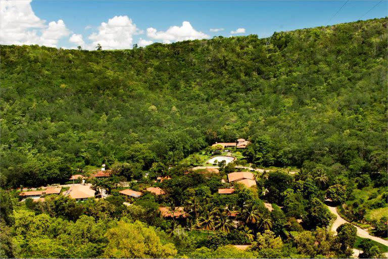 La Hacienda Bulcão tras la reforestación de toda la zona