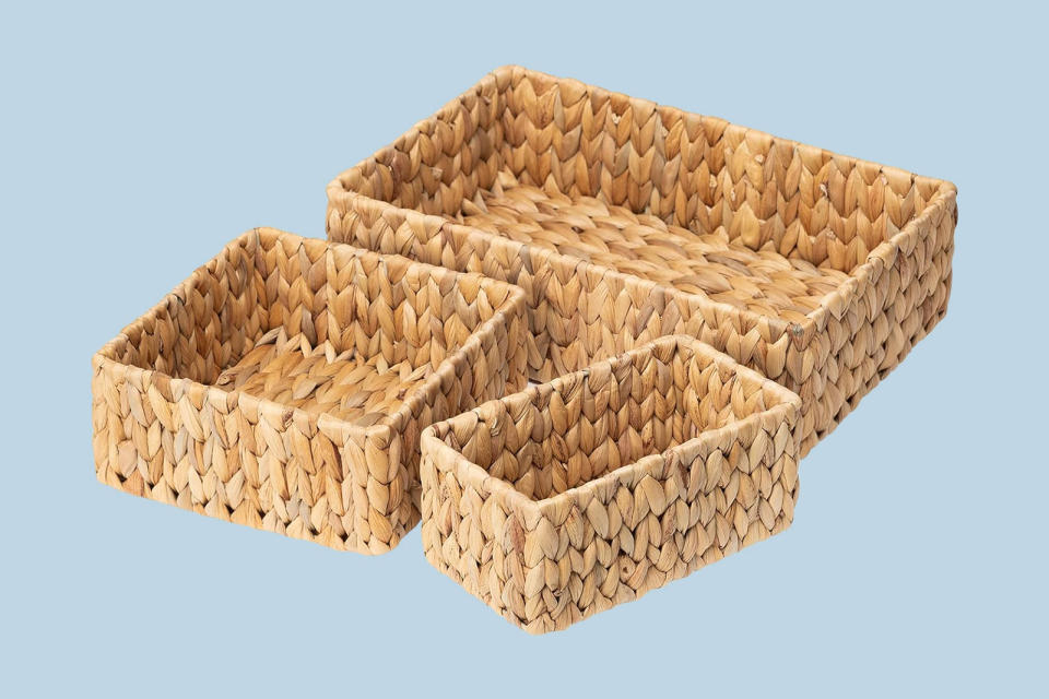 FairyHaus Wicker Baskets for Organizing