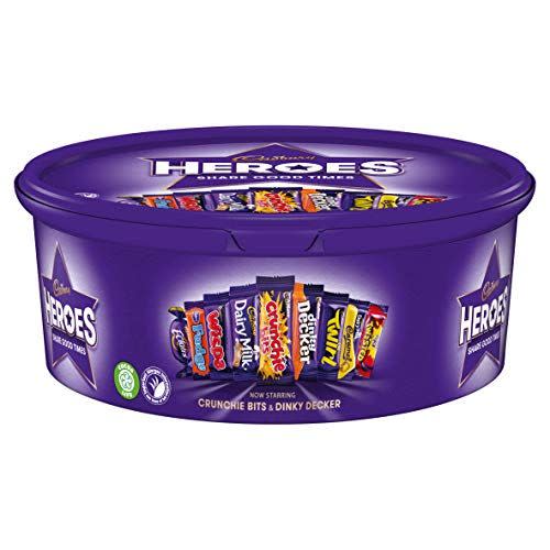 Cadbury Heroes Chocolate Tub