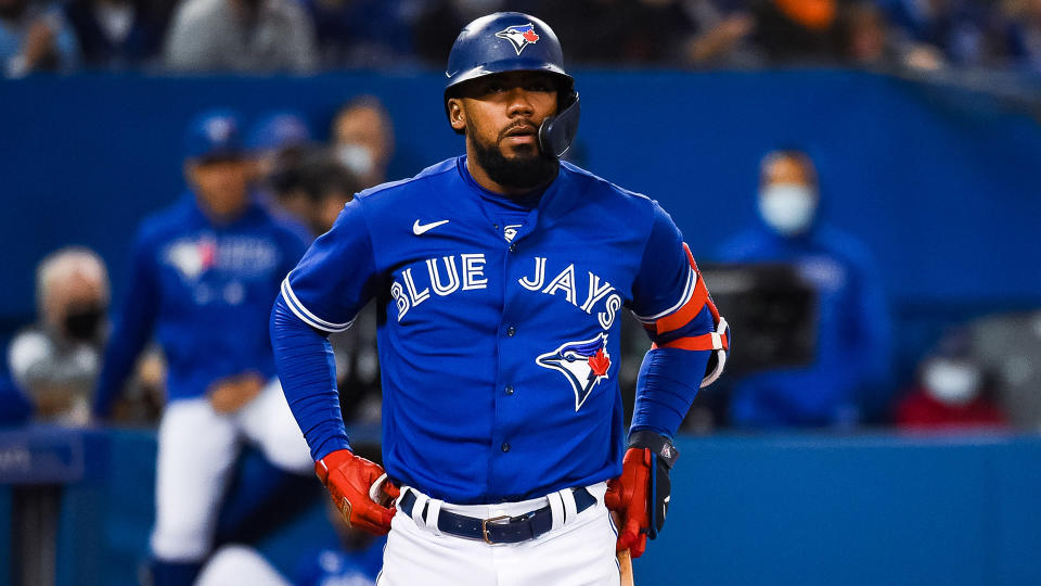 The Blue Jays do not control their own fate in the playoff race. (Photo by David Kirouac/Icon Sportswire via Getty Images)