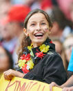 <p>Wer zum Public Viewing geht oder sich auch nur mental auf das Spiel der deutschen Mannschaft vorbereiten möchte, braucht Kriegsbemalung in Schwarz-Rot-Gold. Das finden zumindest 19,2 Prozent der Befragten. (Foto: ddp images) </p>