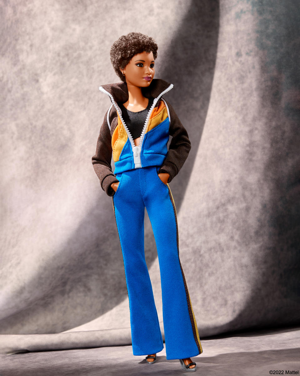 Rich Fresh’s tracksuit look on Barbie. - Credit: Courtesy of Mattel