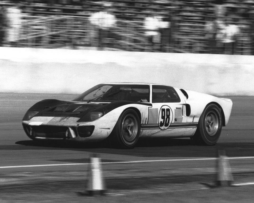 1966 24 hour daytona continental winner ken miles and lloyd ruby