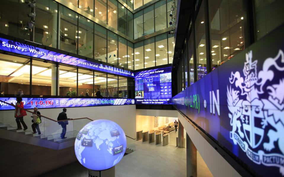 London Stock Exchange. Photo: Andrew Winning/Reuters