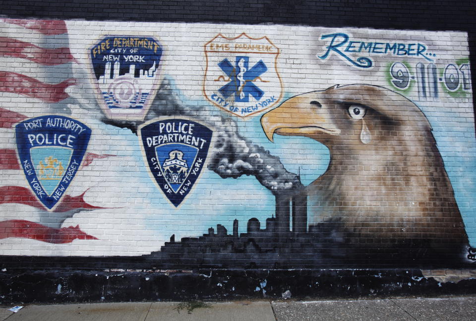 9/11 mural