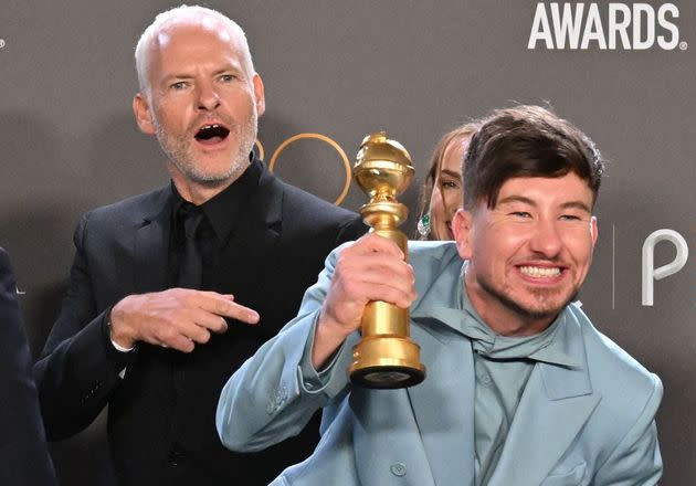 Martin McDonagh and Barry Keoghan after 