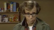 <p> The beloved Rick Moranis has starred in many funny movies, such as <em>Ghostbusters</em> from 1984 and 1983’s <em>Strange Brew</em>. The latter was the film debut of Bob McKenzie — a stereotypical hoser he originated on <em>SCTV</em> alongside Dave Thomas as his brother, Doug. </p>