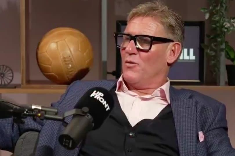 Simon Jordan on his Up Front podcast
