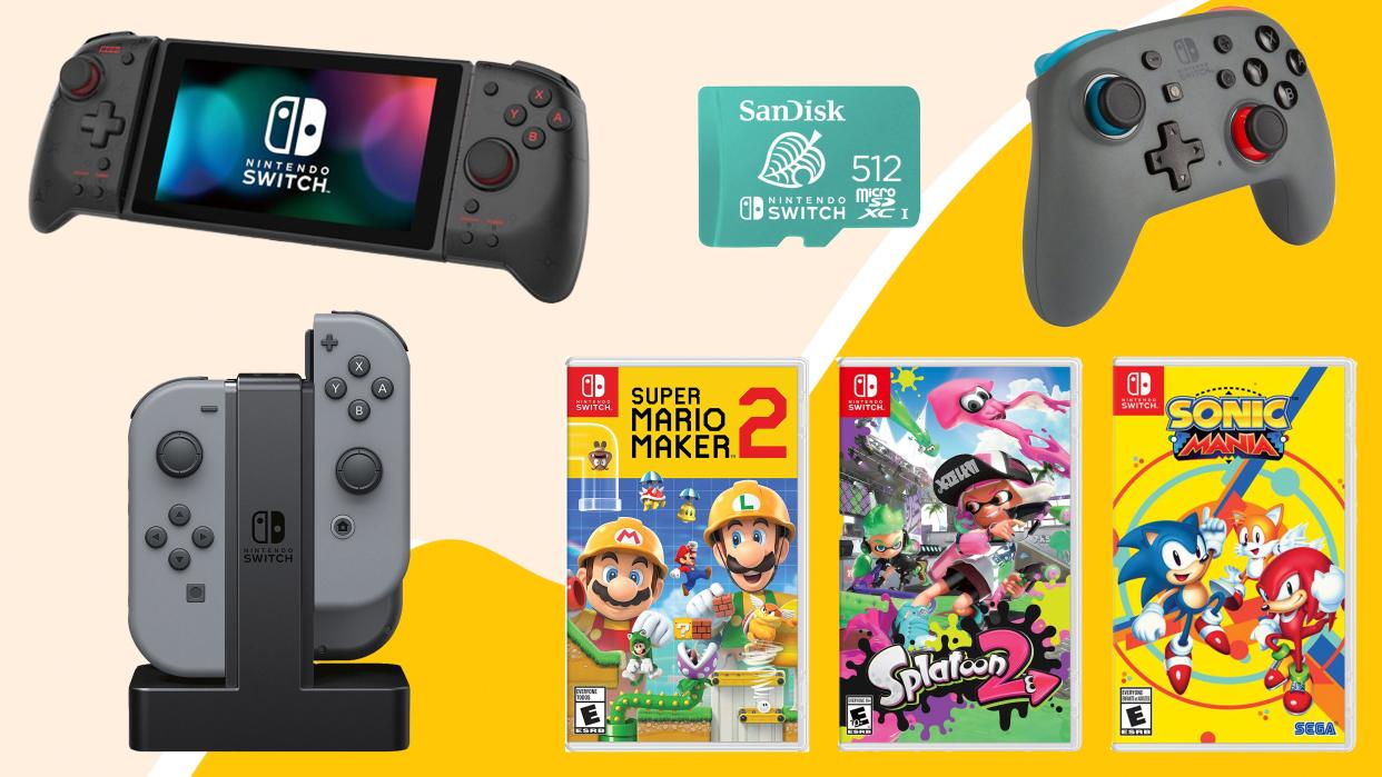 Bring some new titles and accessories to your gaming collection with these Nintendo Switch deals available now.