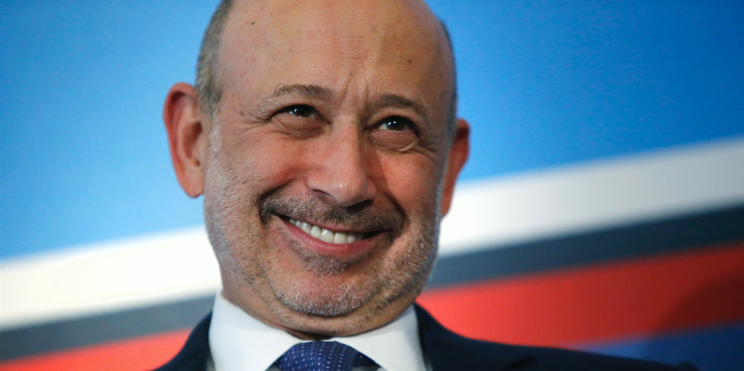 Goldman Sachs chairman and CEO Lloyd Blankfein REUTERS/Jonathan Ernst