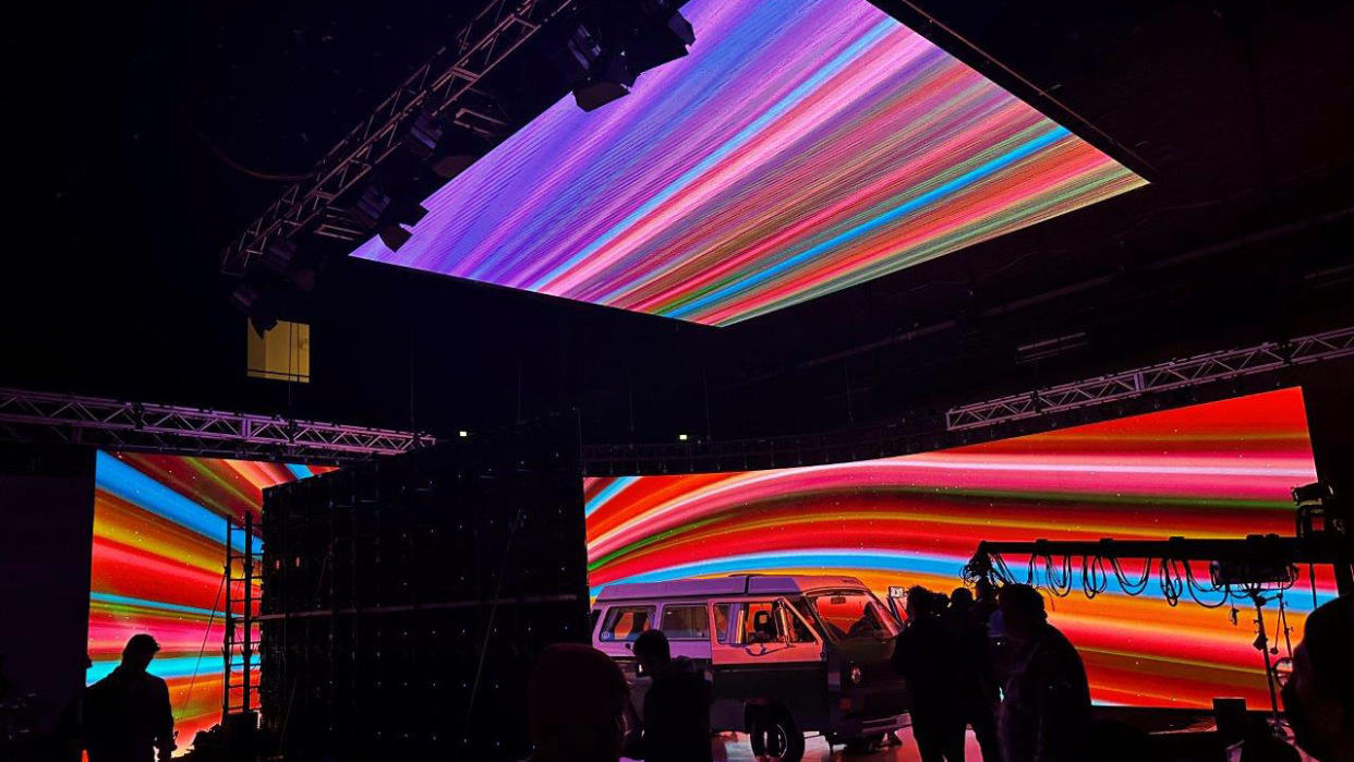  Planar video walls power virtual production. . 