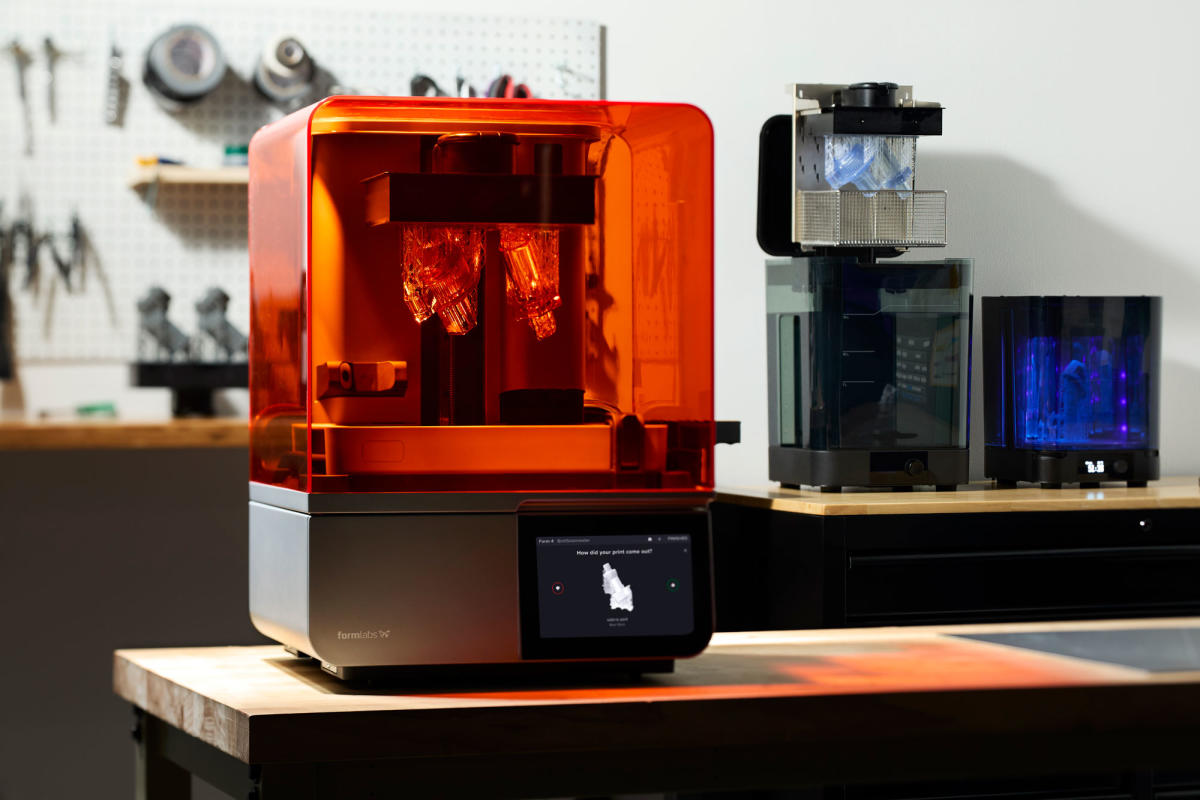 photo of Formlabs' new 3D printers are faster and cheaper to use image