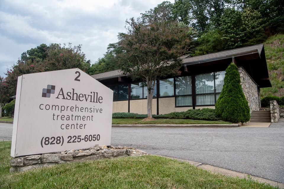 The Asheville Comprehensive Treatment Center on McDowell Street August 7, 2023.