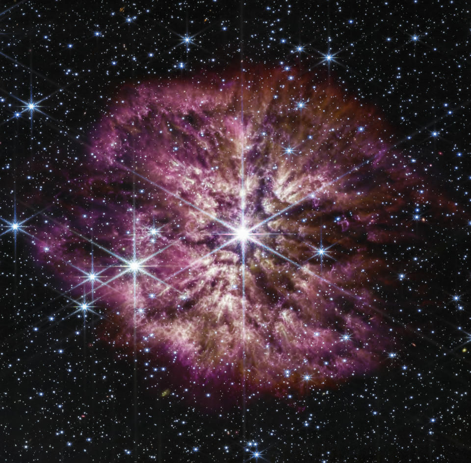 Una foto sin fecha proporcionada por la NASA, ESA, CSA, D. Milisavljevic, T. Temim, I. De Looze, J. DePasquale (STScI) de Cassiopeia A, una estrella masiva que explotó hace unos 340 años. (NASA, ESA, CSA, D. Milisavljevic, T. Temim, I. De Looze, J. DePasquale (STScI) vía The New York Times).