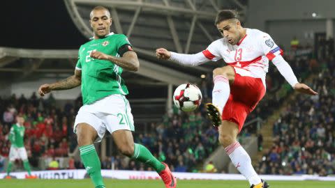 Ricardo Rodriguez Northern Ireland Switzerland