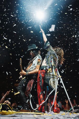 <p>Aaron Perry</p> Aerosmith Peace Out tour opener in Philadelphia