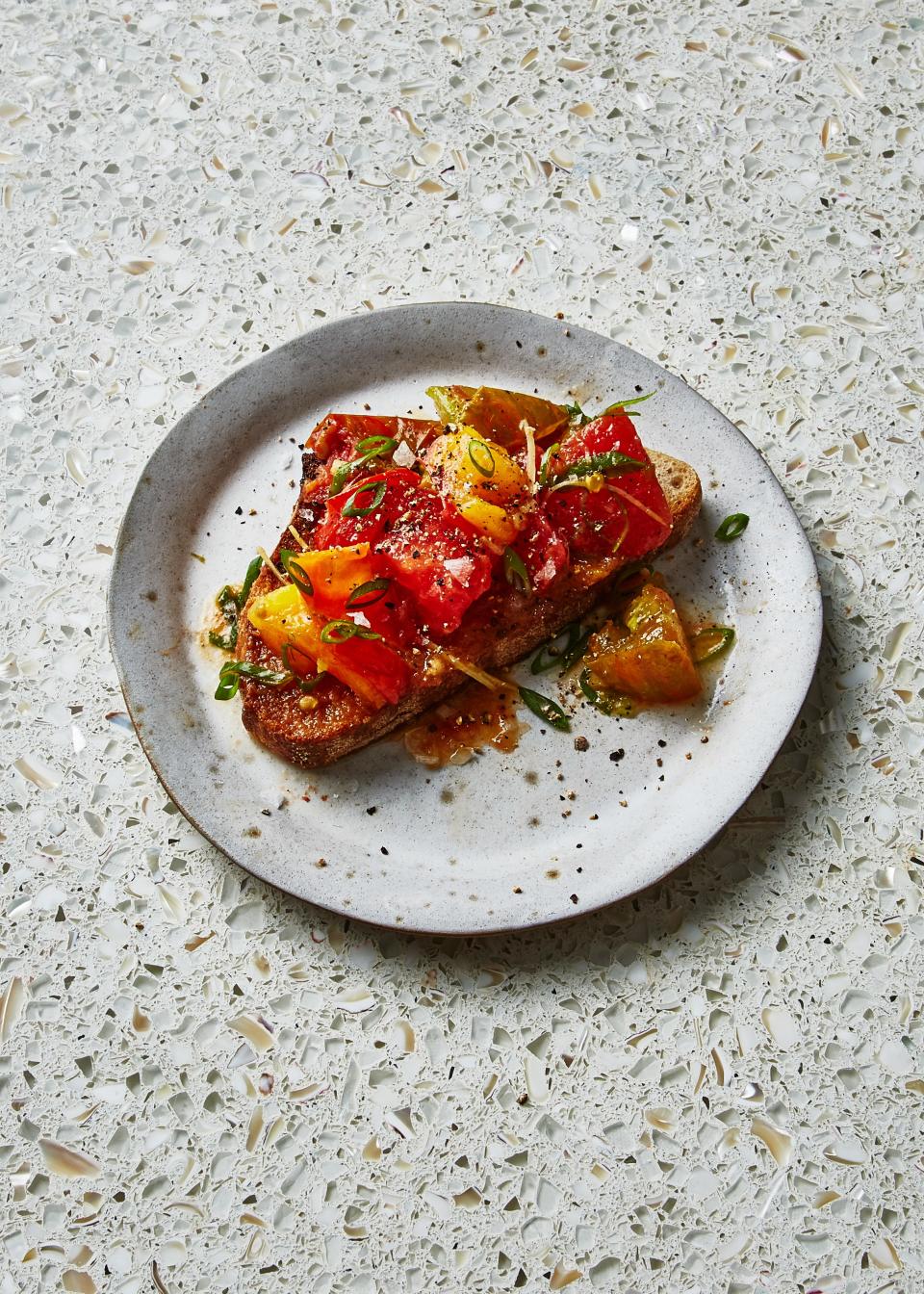 Buttered Tomatoes with Ginger