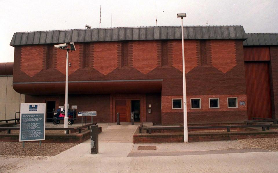 HMP Full Sutton. The outside of Full Sutton Prison where a PIN system designed to prevent inmates from making obscene phone calls is being tested.  *  29/7/99:  Two prison offciers received minor injuries when a home-made incendiary device was detonated at the jail.   (Photo by Paul Barker - PA Images/PA Images via Getty Images)