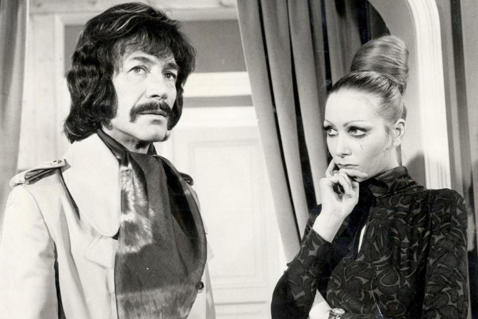 Iconic: Peter Wyngarde is best known for playing Jason King