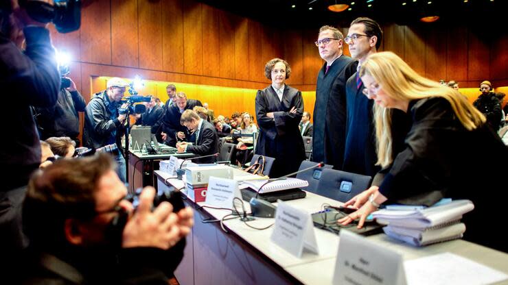 In den ersten Verhandlungen waren die Fronten zwischen den Streitparteien noch verhärtet. Foto: dpa