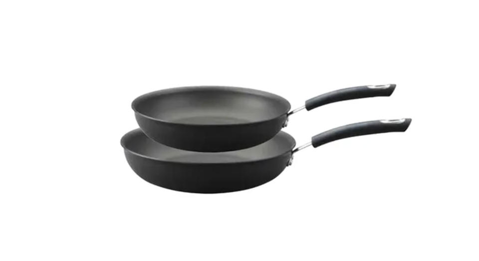 Circulon Total Hard Anodised Non-stick Induction 2 Piece Frying Pan Set