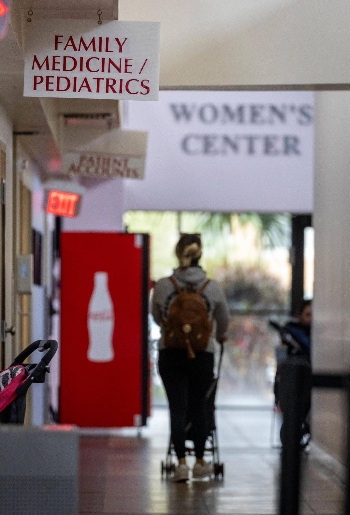 Miami, Florida, December 20, 2023 - Interior of the Doris Ison Health Center, 10300 SW 216th Street, Miami, FL 33190