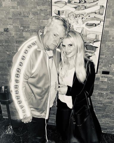 <p>Jessica Simpson Instagram</p> Jessica Simpson and her dad Joe Simpson.