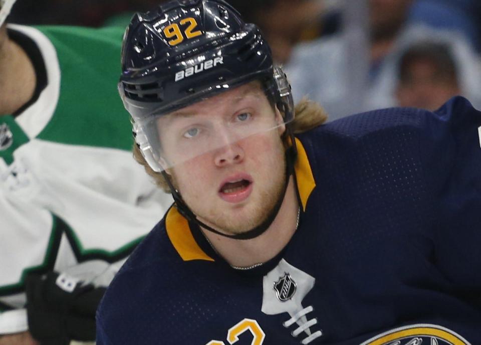 Alex Nylander is on his fourth NHL team having played for the Sabres, Blackhawks, Blackhawks before joining the Blue Jackets.