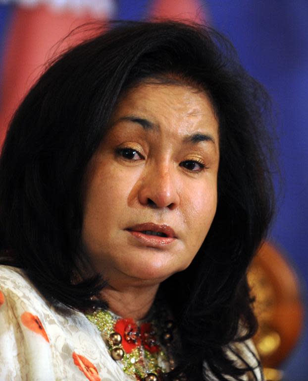 Malaysia's first lady, Rosmah Mansor, pictured during an interview with AFP, in Putrajaya, in 2009