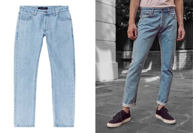 <p>Run by passionate denim experts, Natural Selection should be one of your first ports of call for good jeans, as these straight leg, mid rise, pale rinse Japanese selvedge beauties attest. <em><a rel="nofollow noopener" href="http://naturalselectionlondon.com/narrow-arctic" target="_blank" data-ylk="slk:£160;elm:context_link;itc:0;sec:content-canvas" class="link ">£160</a></em></p>