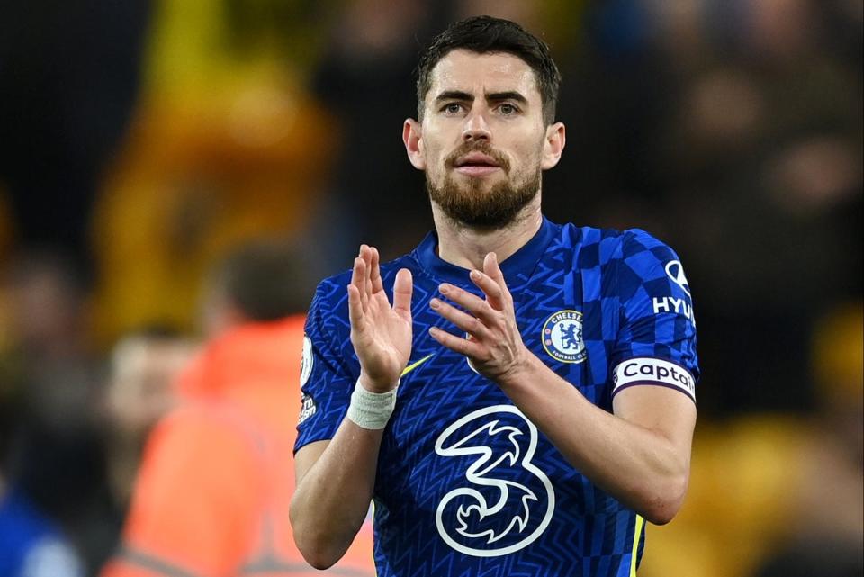 Staying put: Jorginho  (Chelsea FC via Getty Images)