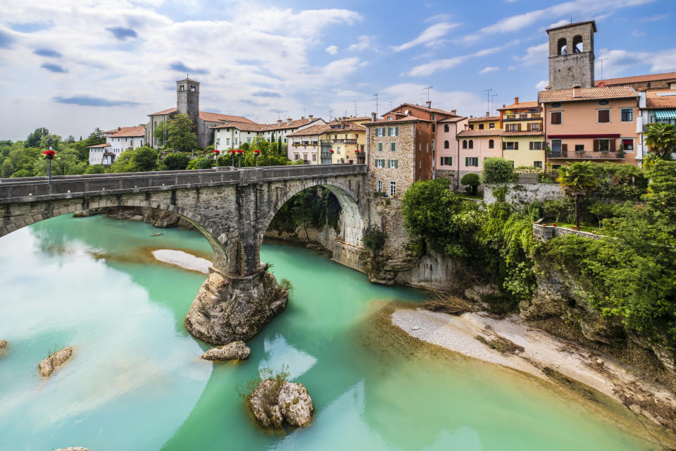 Devil's Bridge in Friulli.