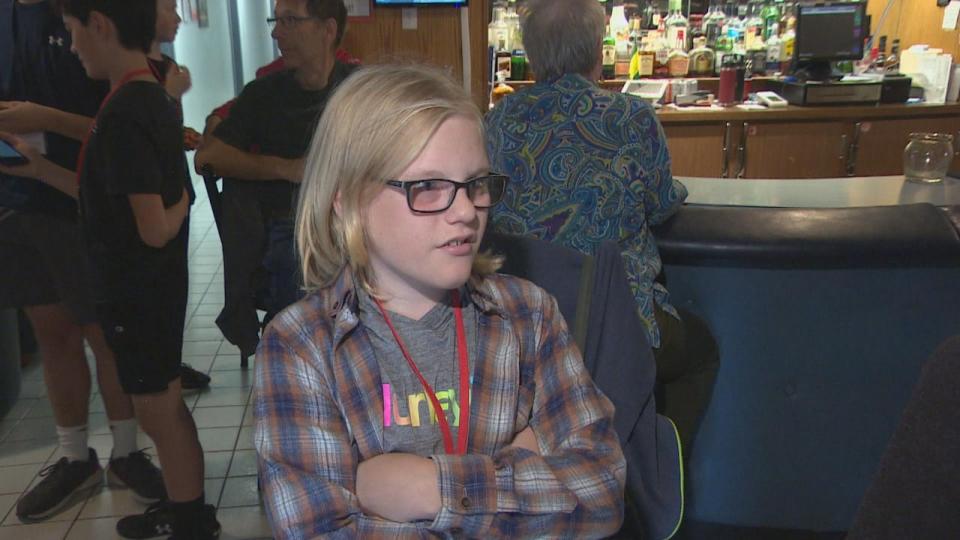 Shane Power, who was born in Saskatchewan, competed at the Saskatchewan Open. It was his second speedcubing competition but he says it won't be his last. 