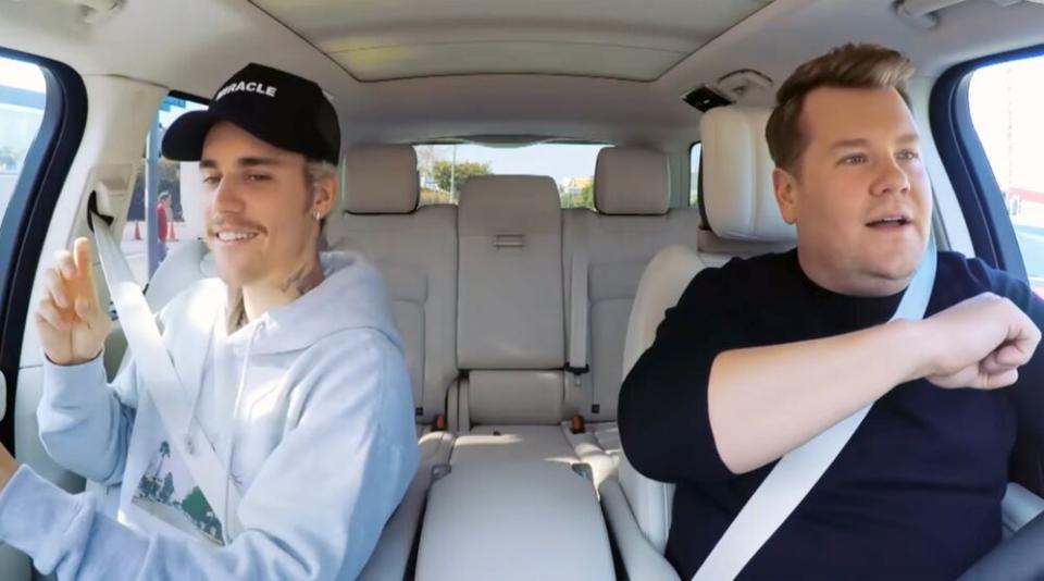 Justin Bieber and James Corden | The Late Late Show with James Corden