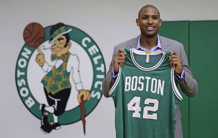 Al Horford is joining a very deep roster. (AP)