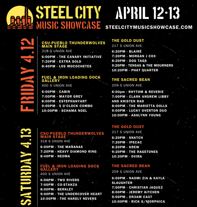 Inaugural Steel City Music Showcase brings over 30 bands