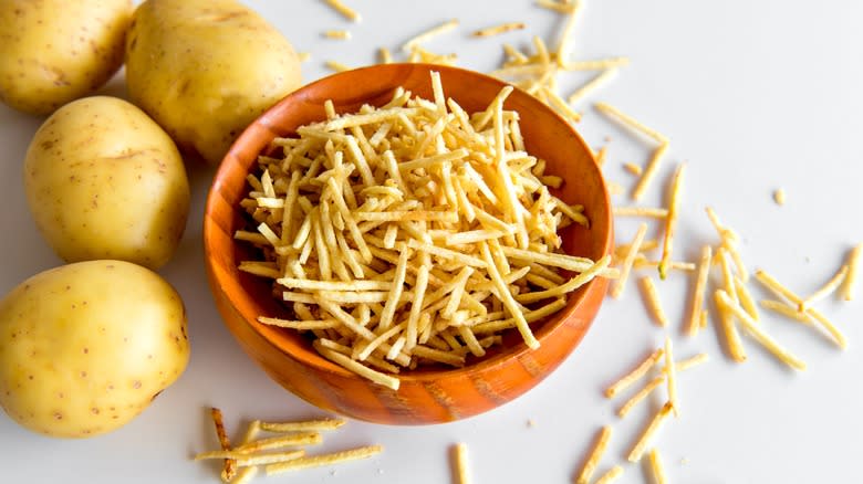 shoestring fries in air fryer