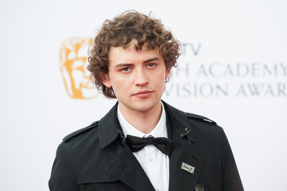 Josh Whitehouse attends the Virgin TV British Academy Television Awards ceremony at the Royal Festival Hall on May 13, 2018 in London, United Kingdom. | Barcroft Media via Getty Images