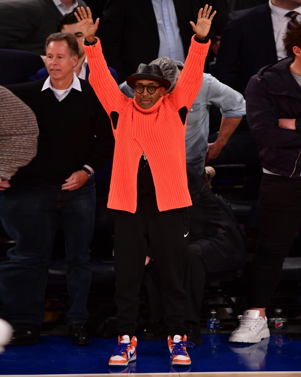 The Knicks finally won again, and so did Spike Lee.